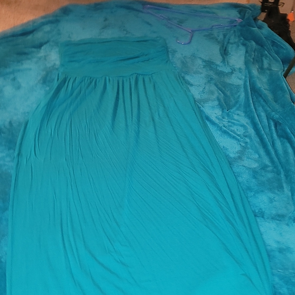 Teal maxi